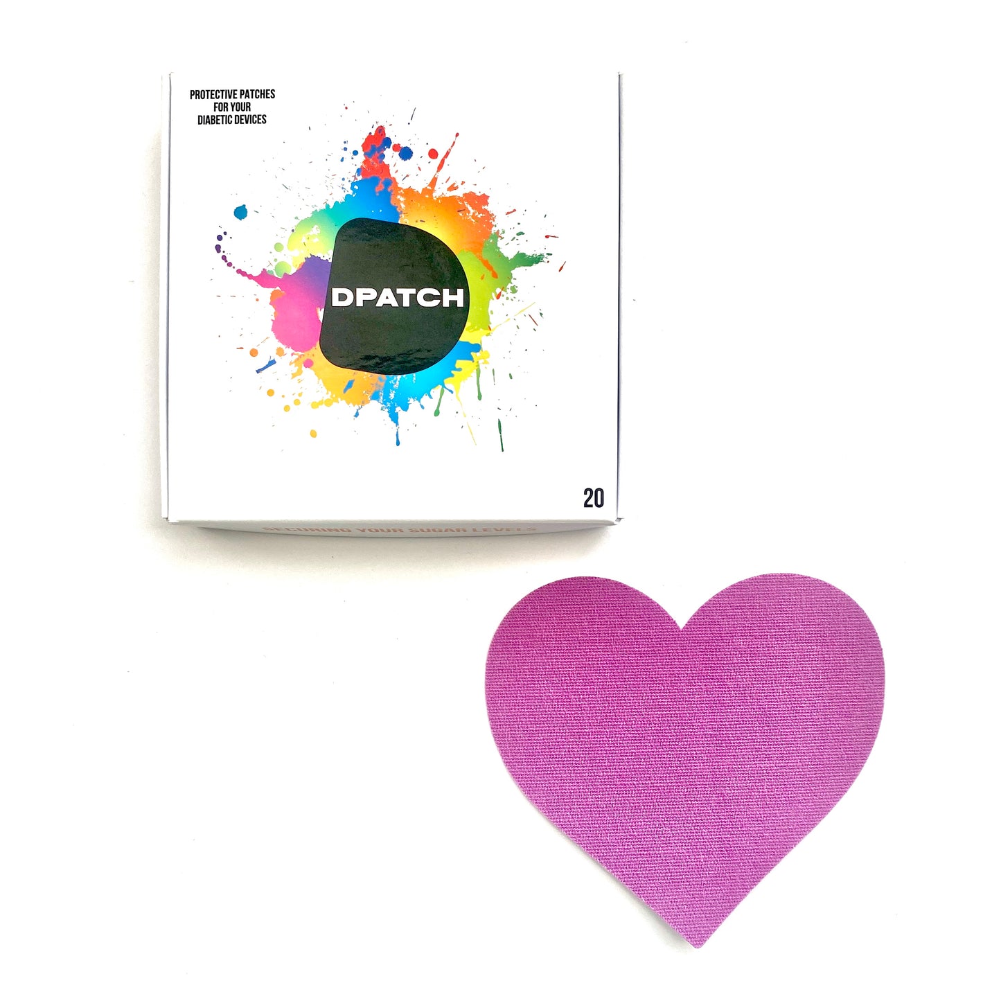 Freestyle Libre Cotton Sample Patch - Circle/Heart/D Shape