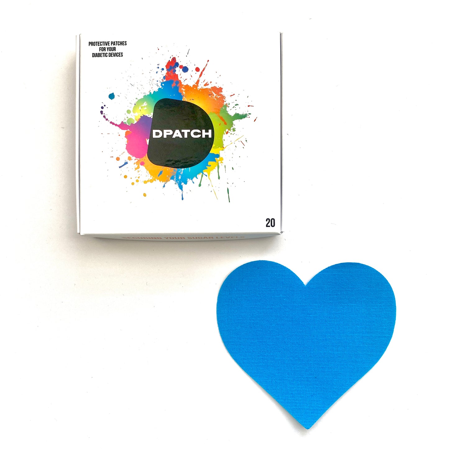 Freestyle Libre Cotton Sample Patch - Circle/Heart/D Shape