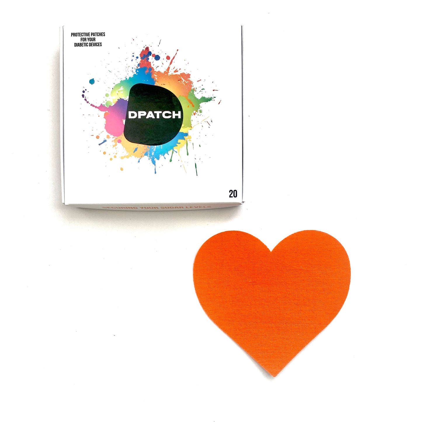 Freestyle Libre Cotton Sample Patch - Circle/Heart/D Shape