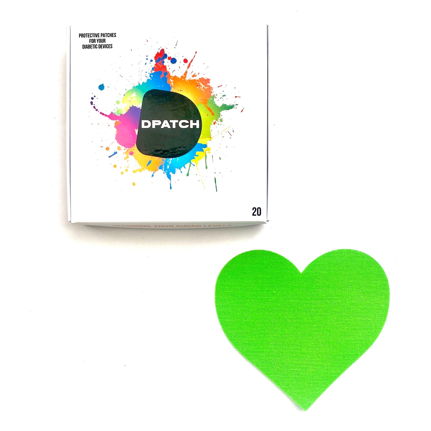 Freestyle Libre Cotton Sample Patch - Circle/Heart/D Shape