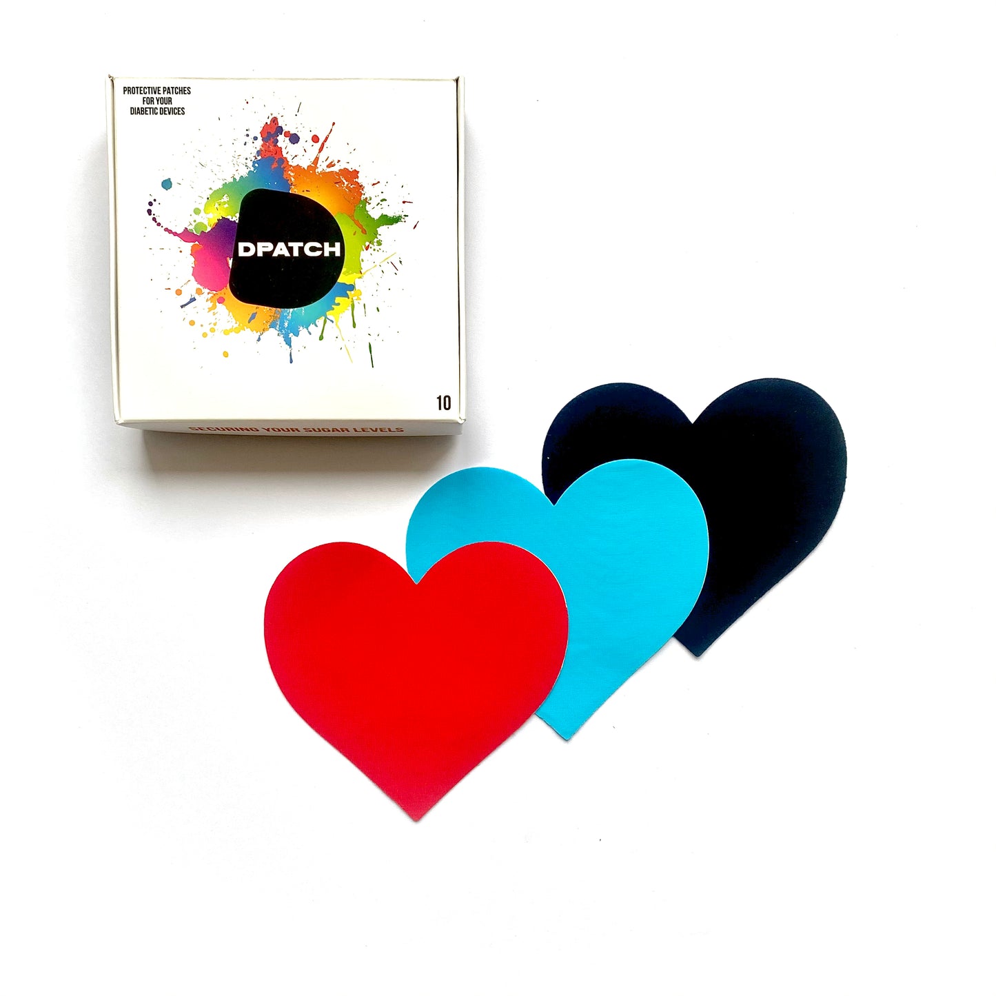 D Patch Single Colour SMOOTH Freestyle Libre 2 CGM Patches