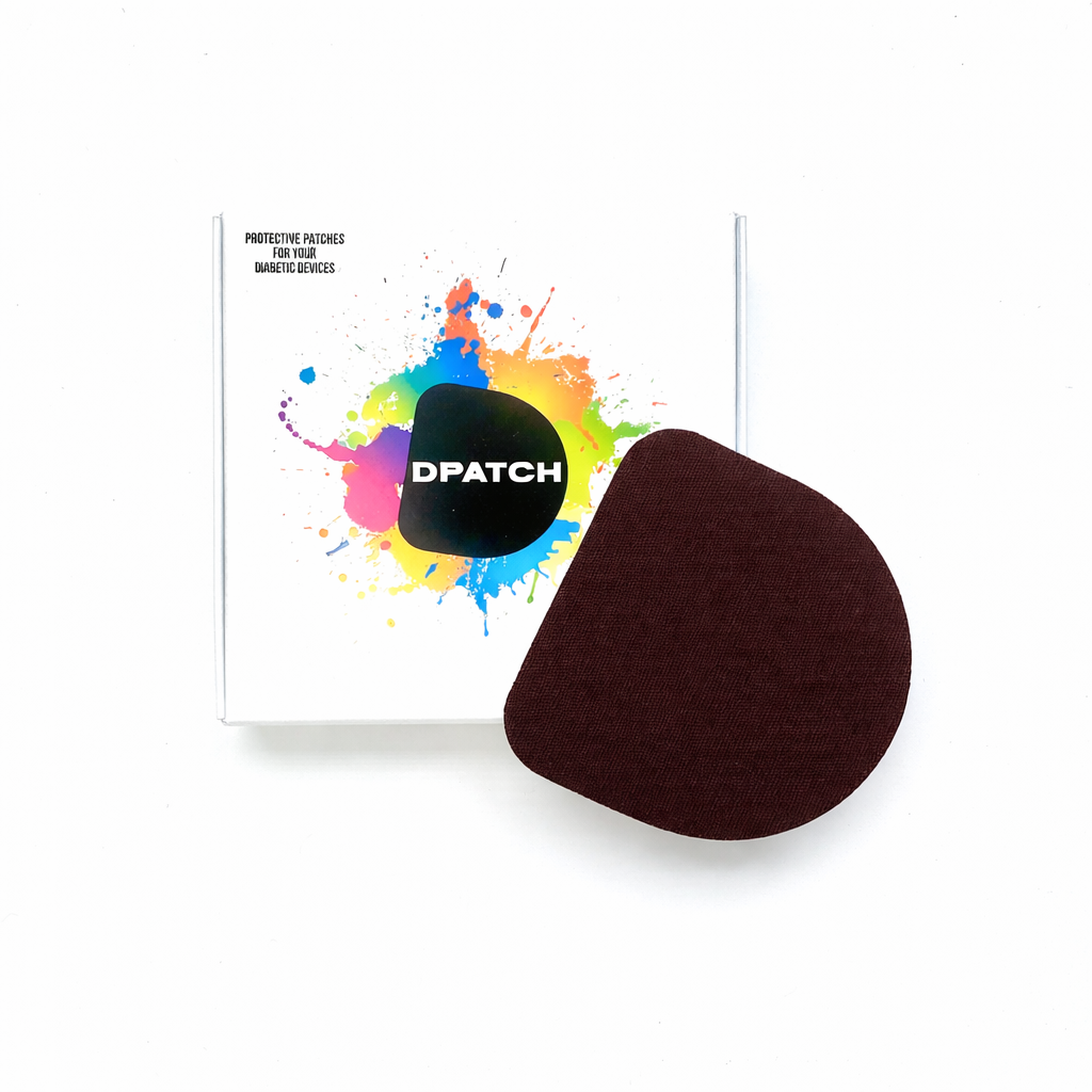 Freestyle Libre 2 Sensor Patch – Water Resistant Adhesive Sensor Cover | Cotton, Single Colour – D Patch