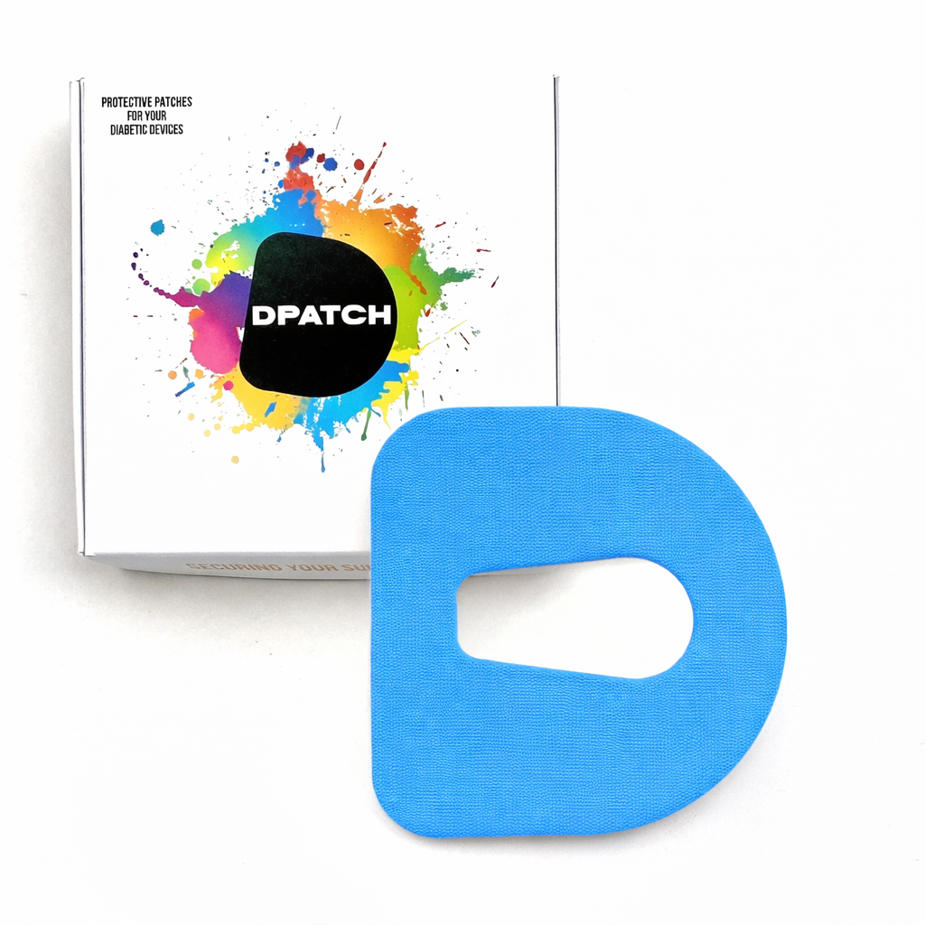 Dexcom G6 smooth cut-out oval CGM sensor patch single colour