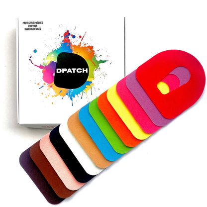 Dexcom G6 adhesive sensor patch cotton oval shape