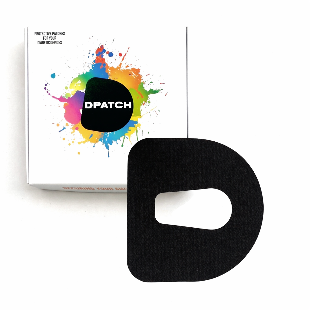 Dexcom G6 smooth cut-out oval CGM sensor patch single colour