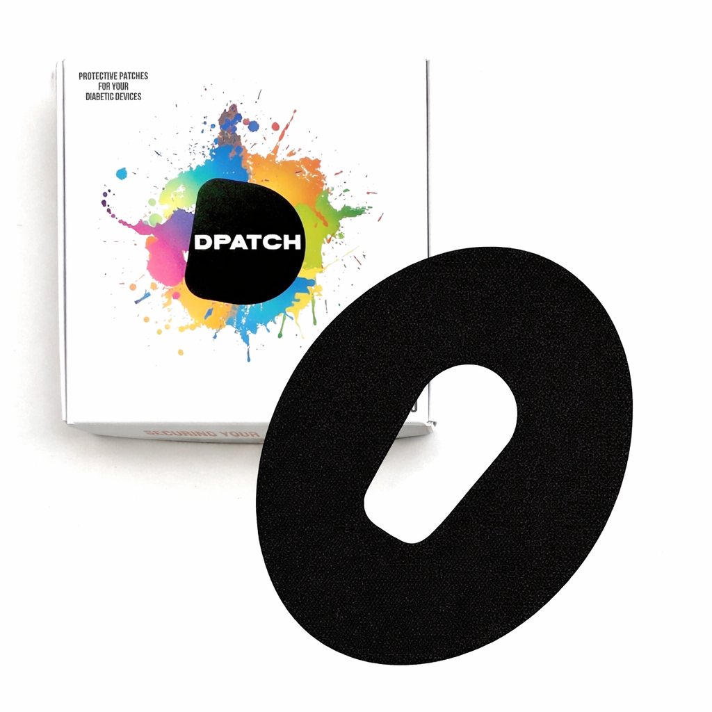 Dexcom G6 smooth cut-out oval CGM sensor patch single colour