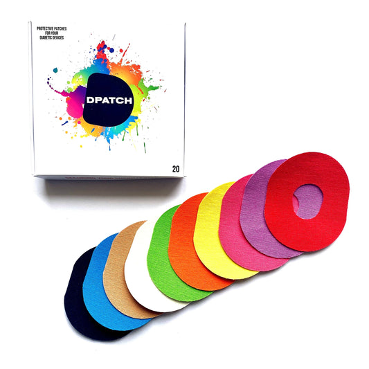 SAMPLE - D Patch Assorted Dexcom G7 Cut Out [COTTON]