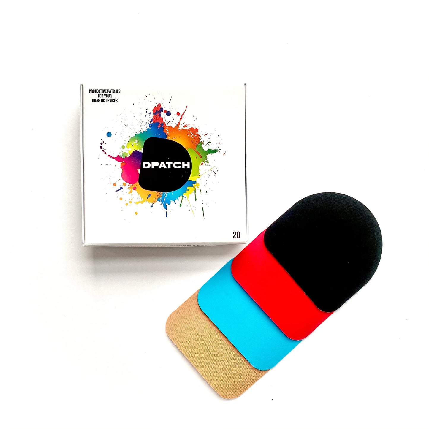 Freestyle Libre 3 CGM Patch – SMOOTH – ASSORTED PACK (Circle & D-Shape) | D Patch