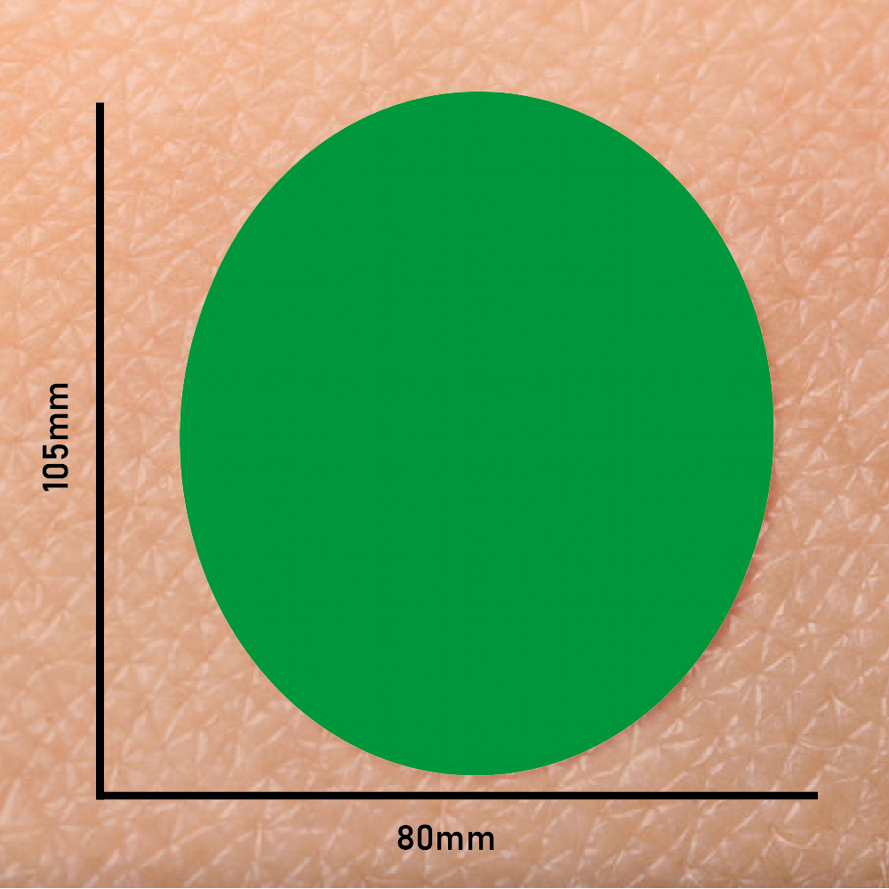 D Patch - CUSTOMISE YOUR PACK - Smooth Dexcom G6 Cut Out - Oval