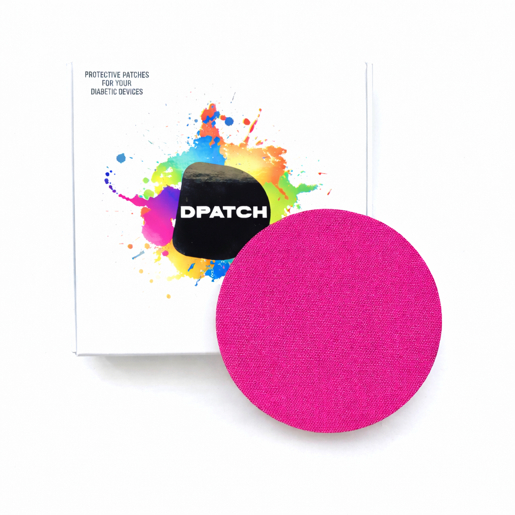 Freestyle Libre 2 Sensor Patch – Water Resistant Adhesive Sensor Cover | Cotton, Single Colour – D Patch