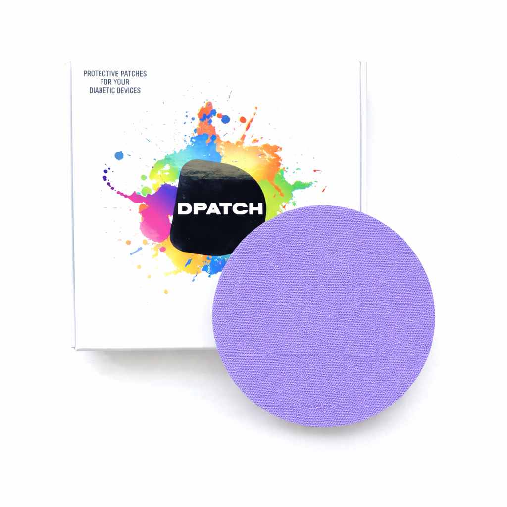 Freestyle Libre 2 Sensor Patch – Water Resistant Adhesive Sensor Cover | Cotton, Single Colour – D Patch