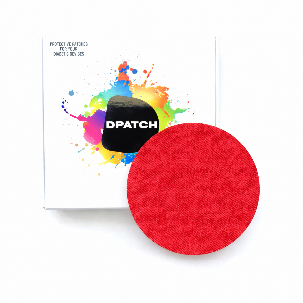 Freestyle Libre 2 Sensor Patch – Water Resistant Adhesive Sensor Cover | Cotton, Single Colour – D Patch