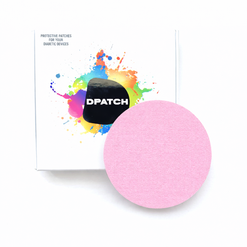 Freestyle Libre 2 Sensor Patch – Water Resistant Adhesive Sensor Cover | Cotton, Single Colour – D Patch