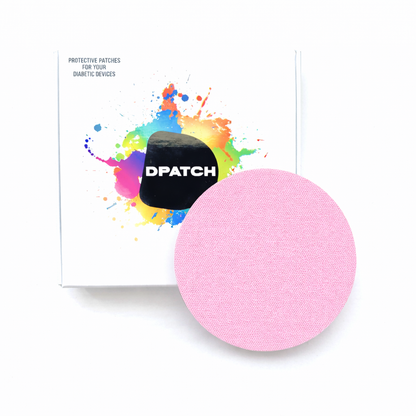 Freestyle Libre 2 Sensor Patch – Water Resistant Adhesive Sensor Cover | Cotton, Single Colour – D Patch