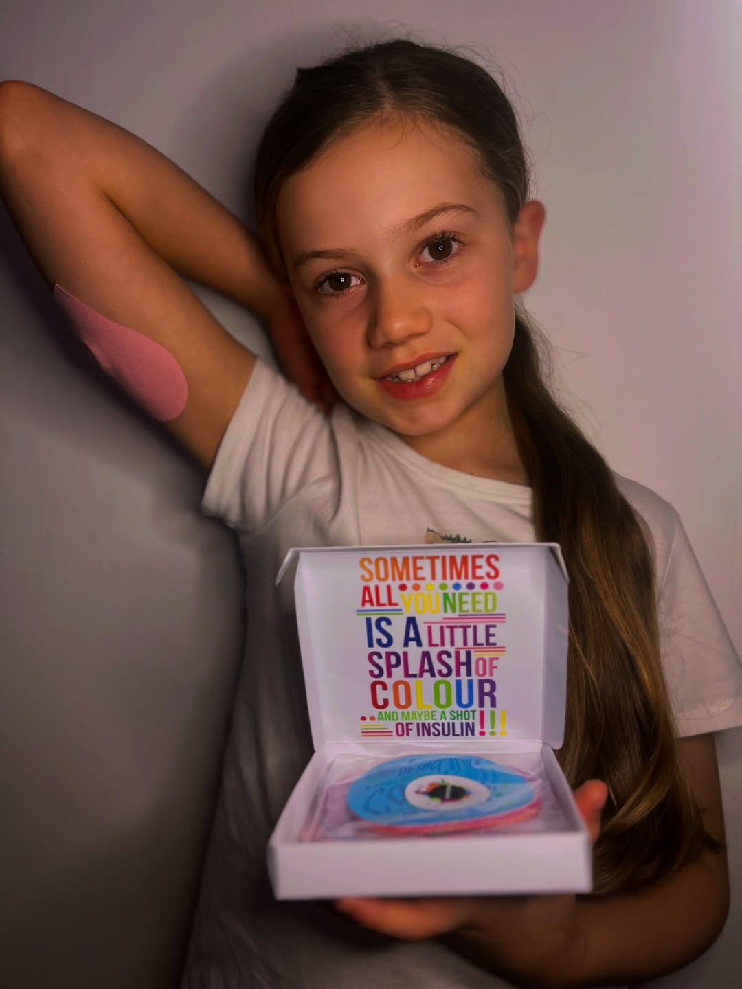 Freestyle Libre 2 waterproof smooth heart shaped sensor patch choose your colours
