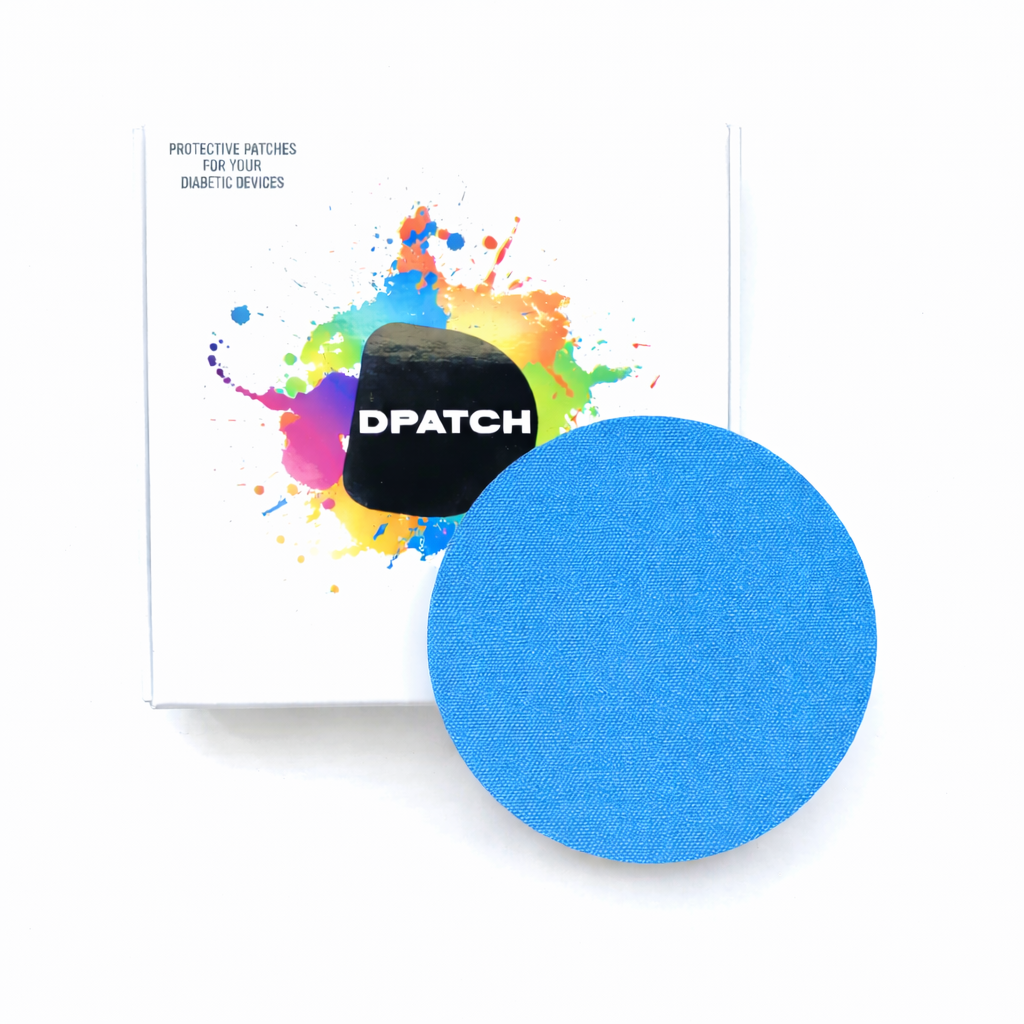 Guardian Sensor Patch – Water-Resistant Adhesive Sensor Cover | Cotton, Assorted Colours – D Patch