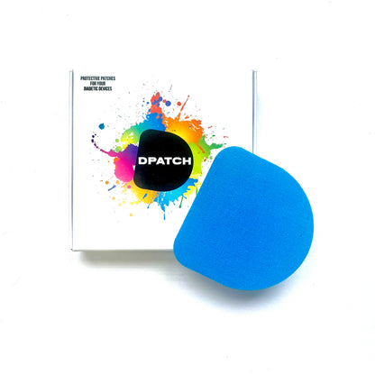 Guardian Sensor Patch – Water-Resistant Adhesive Sensor Cover | Cotton, Assorted Colours – D Patch