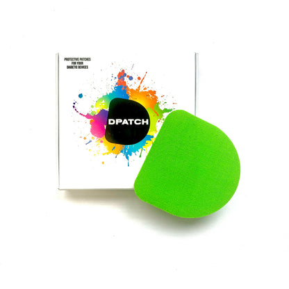 Guardian Sensor Patch – Water-Resistant Adhesive Sensor Cover | Cotton, Assorted Colours – D Patch