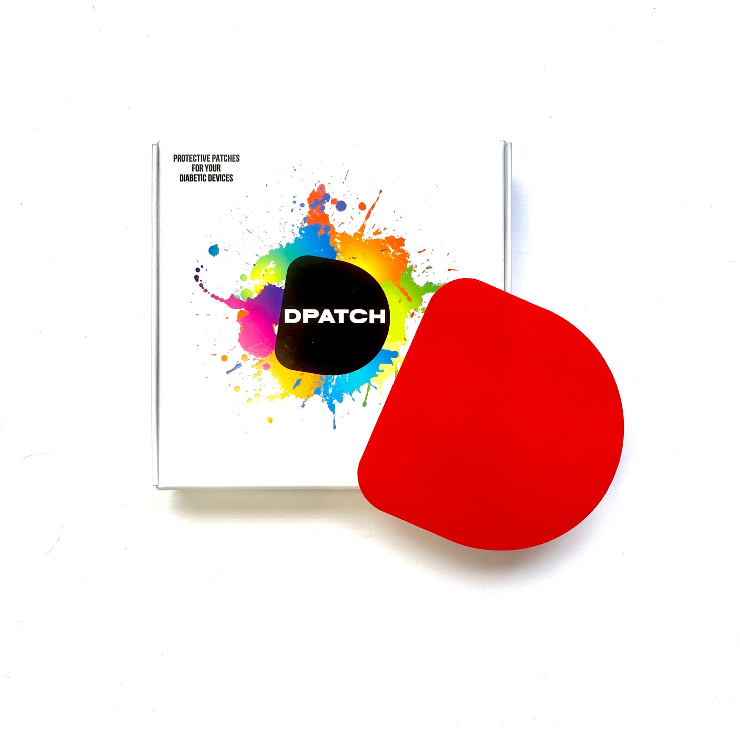 Guardian Sensor Patch – Water-Resistant Adhesive Sensor Cover | Smooth, Single Colour – D Patch