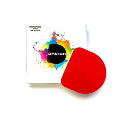 Guardian Sensor Patch – Water-Resistant Adhesive Sensor Cover | Smooth, Single Colour – D Patch