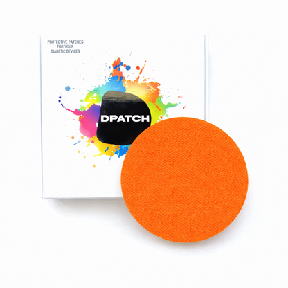 Guardian Sensor Patch – Water-Resistant Adhesive Sensor Cover | Cotton, Assorted Colours – D Patch