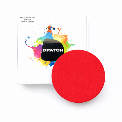 Guardian Sensor Patch – Water-Resistant Adhesive Sensor Cover | Smooth, Single Colour – D Patch