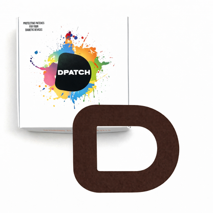 Omnipod Patch – Water-Resistant Adhesive Pod Cover | Cotton, Single Colour – D Patch