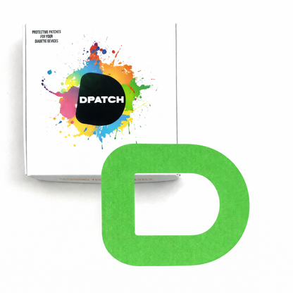 Omnipod Patch – Water-Resistant Adhesive Pod Cover | Cotton, Single Colour – D Patch