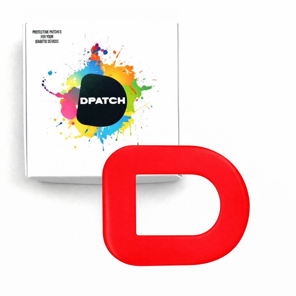 Omnipod patch packaging single colour