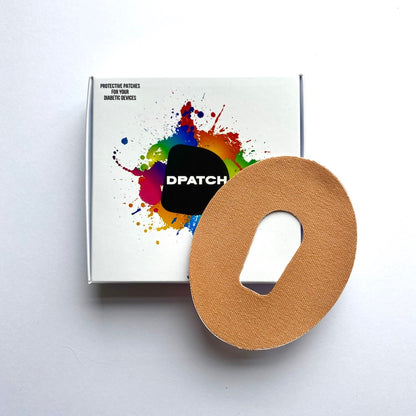 Single Colour COTTON [Dexcom G6 - Cut Out] - D Patch