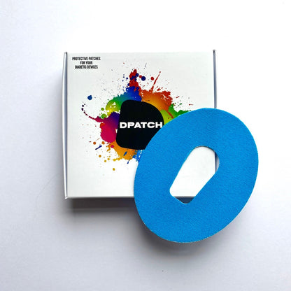 Single Colour COTTON [Dexcom G6 - Cut Out] - D Patch