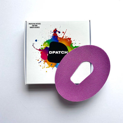 Single Colour COTTON [Dexcom G6 - Cut Out] - D Patch