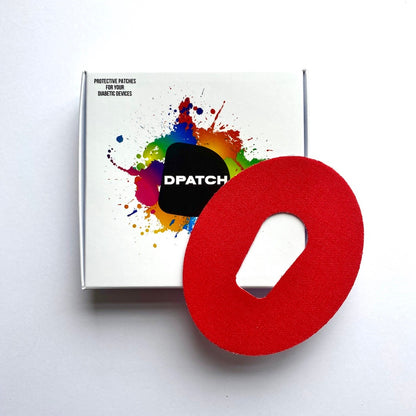 Single Colour COTTON [Dexcom G6 - Cut Out] - D Patch