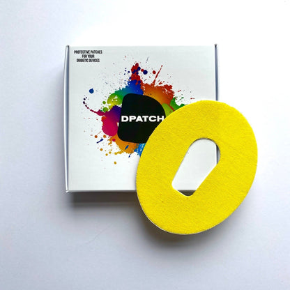 Single Colour COTTON [Dexcom G6 - Cut Out] - D Patch