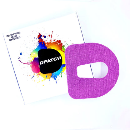 Single Colour COTTON [Dexcom G6 - Cut Out] - D Patch